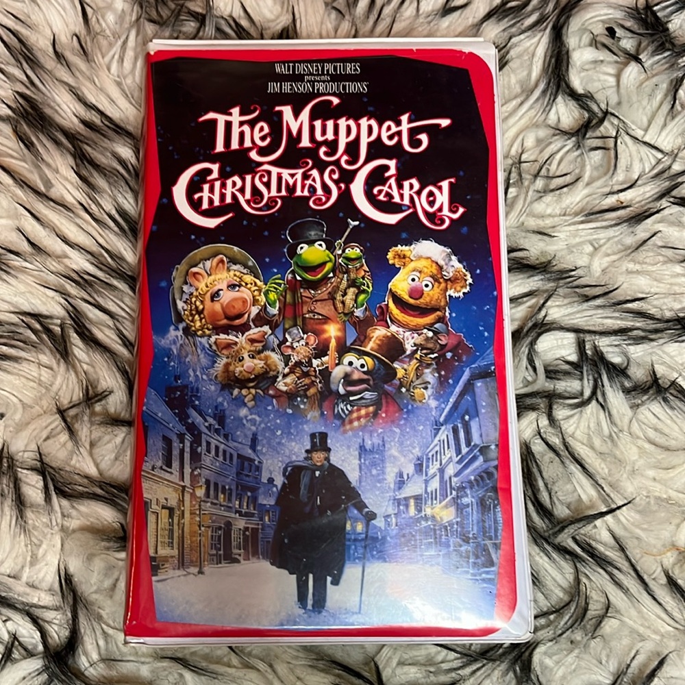 The Muppet Christmas Carol VHS 📼